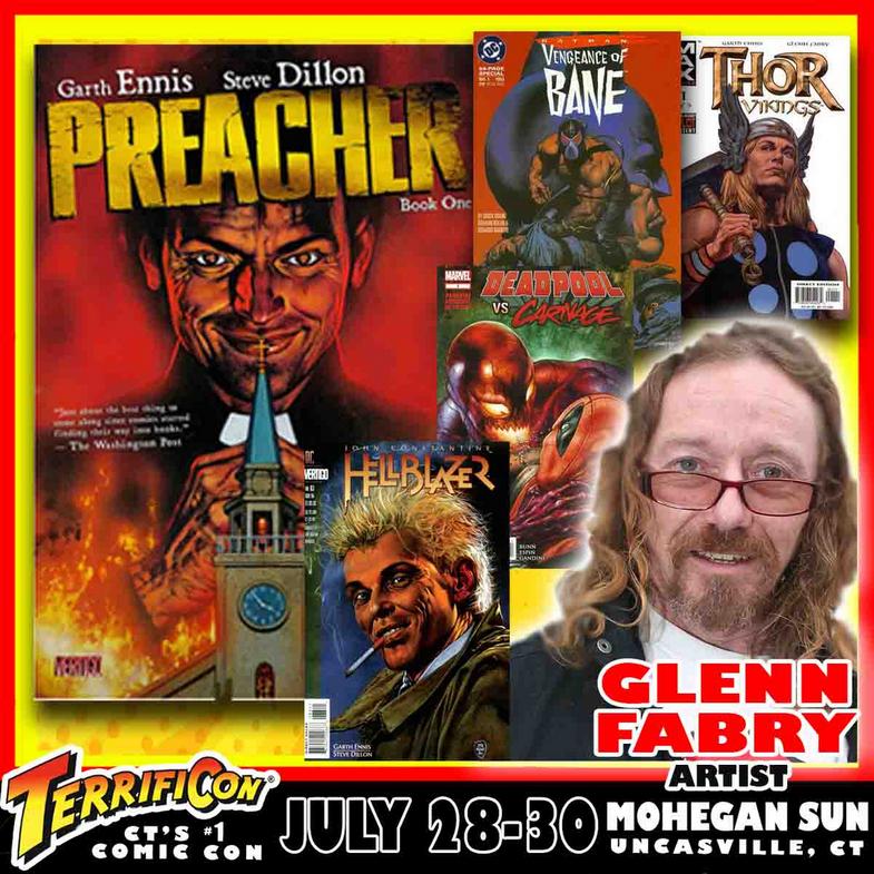 glenn farby terrificon Connecticut's #1 comic con