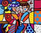 Romero Britto New Cheek to Cheek