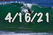 april 16 2021 newport beach wedge surfing bodyboarding