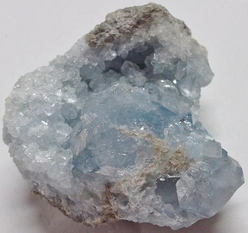 Celestine, Sakoany deposit, Madagascar