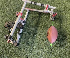 Football Profile Spinning Throw Rig