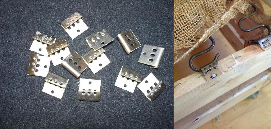 Upholstery Supplies No Sag Spring Clips EK Clips 20 FREE SHIPPING eBay