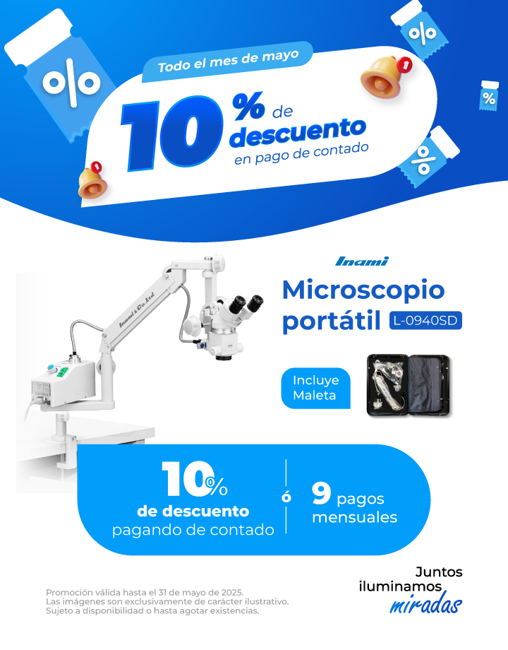 Promoción Mayo - Microscopio portátil