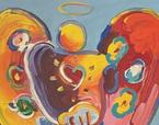Angel With Heart II Peter Max