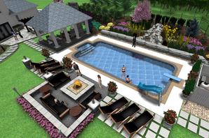 3d landscape design image