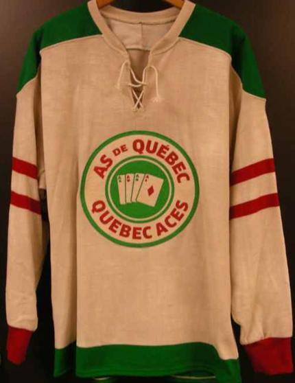 Quebec Aces Ice Hockey NHL Men's Tee T shirt Team Sports Fan Apparel  Vintage 1s