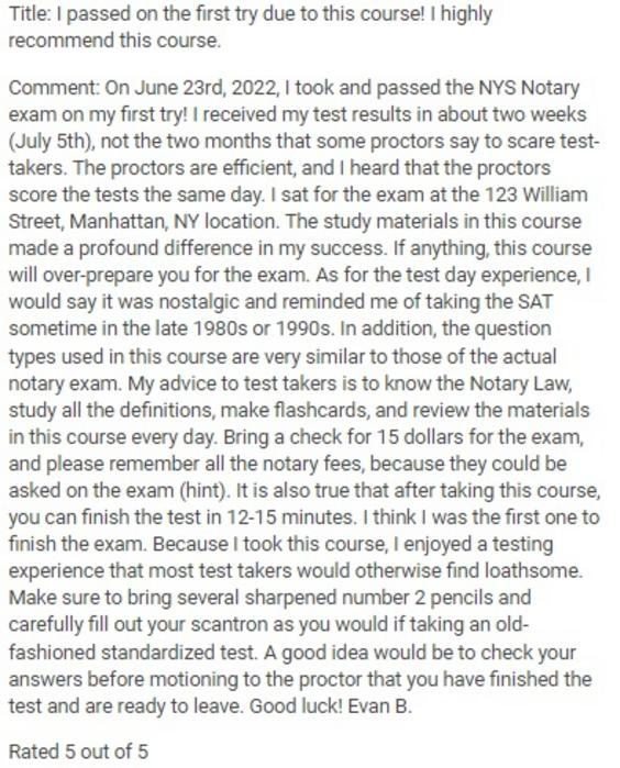 Official NY State Notary Public License Classes, Notary Online License