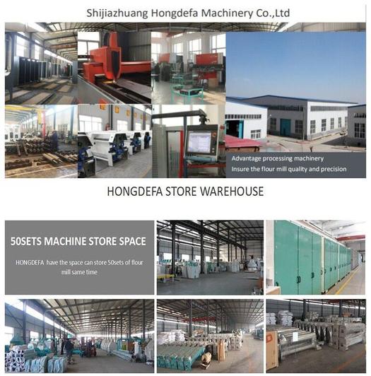 Hongdefa machinery factory for maize wheat flour milling machine