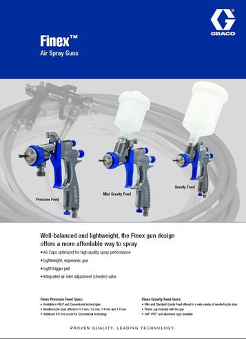 Graco finex best sale spray gun