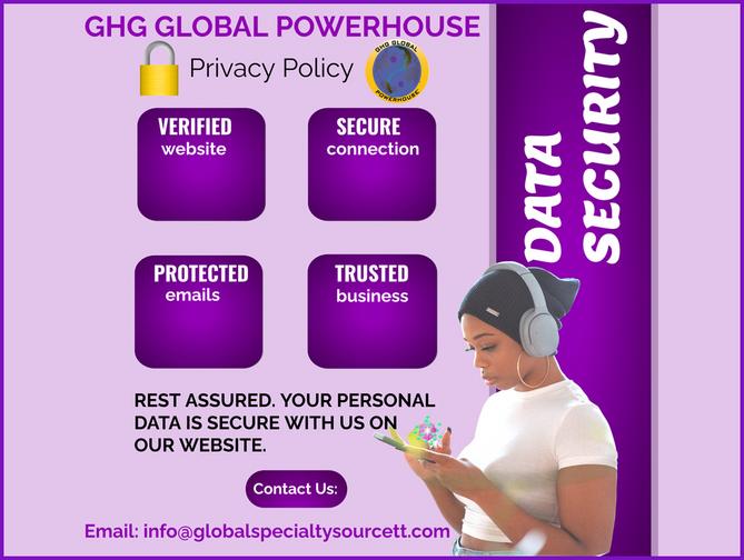 Privacy Policy of GHG GLOBAL POWERHOUSE