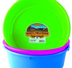Feeder or water pans. Comes in multiple colors.