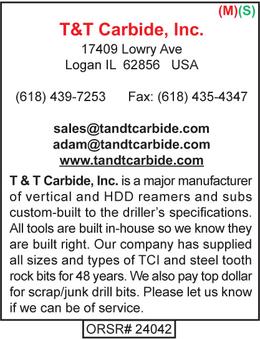 Hole Openers, T&T Carbide