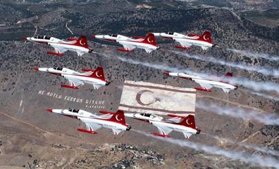 Turkish Stars on the skies of Cyprus - Bahadir Gezer