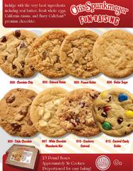 Otis Spunkmeyer Single Page Cookie Dough Brochure