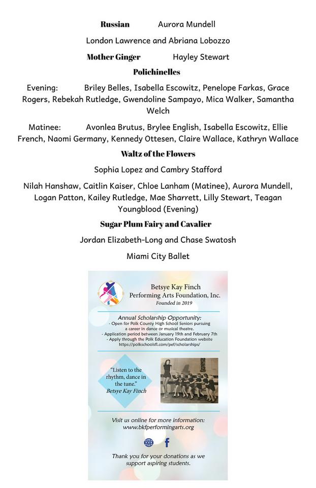 The Nutcracker Program