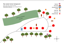 Garnett, Camping map