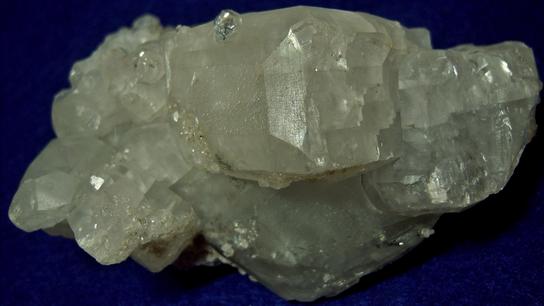 Calcite crystals, Galena, Marcasite - Rossie, St. Lawrence County, New York, USA - ex Fred Parker, ex Edward Trudell,1920