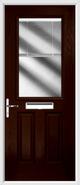 2 Panel 1 Square Composite Door venetian blind