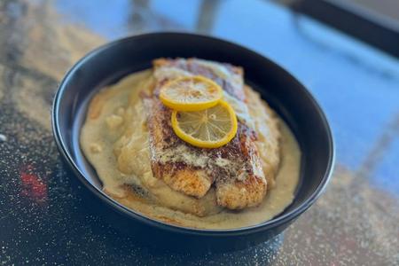 fresh seafood, redfish, snapper, shrimp, catfish,