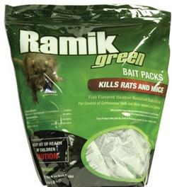 Ramik Rodenticide Extruded Pellet Packs 16 package - 4-pounds