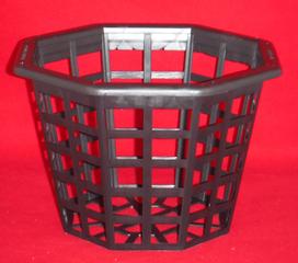 Ultimate Orchid Basket 8 inch large tropical nursery hanging flat bottomed mesh plastic net