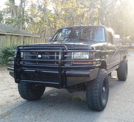 Rugged Textured Fender Flares Fits Ford F-150 F-250 Bronco 92-96 F-350 92-97