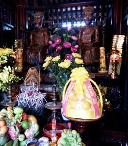 Giỏ hoa quả đẹp, lẵng hoa quả nhập khẩu Ngọc Châu fruits được chủ tịch nước Trần Đại Quang dâng lên Bác