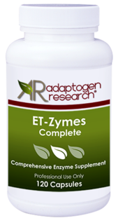 Adaptogen Research ET-Zymes Complete -120 Capsules