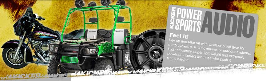 Powersports Marine Audio Dealer Ohio - Polaris RZR Ranger Speakers - Kicker Hartville Ohio