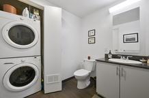 In unit laundry area