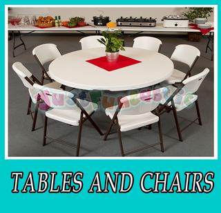 Tables and Chairs