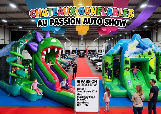 C'est Parti chateaux gonflable la planta sion