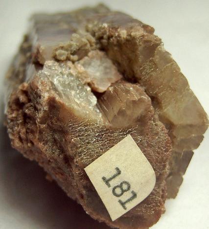 violet purple Aragonite pseudo-hexagonal twinned crystals - Cuenca, Castile-La Mancha, Spain - ex Dr Howard Heitner