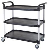 3 shelf plastic utility carts