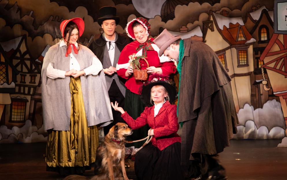 A Christmas Carol - photo with link to ticketing