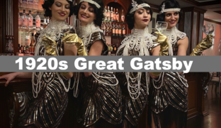 1920s great Gatsby flappers