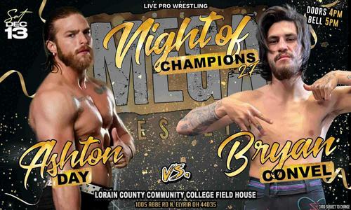 Ashton Day vs Bryan Convel