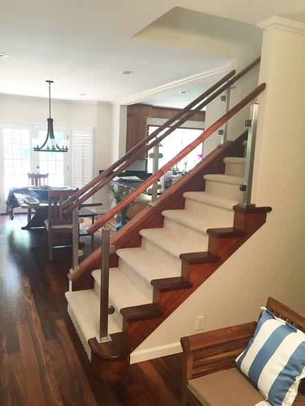 glass railing Hawaii, glass railing Honolulu, glass railing for deck Hawaii, Aluminum Glass Railing, Glass Rail System