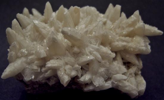 SW LW fluorescing CALCITE - Minerva No. 1 Mine (Ozark-Mahoning No. 1 Mine), Ozark-Mahoning Group, Cave-in-Rock Sub-District, Illinois - Kentucky Fluorspar District, Hardin County, Illinois, USA