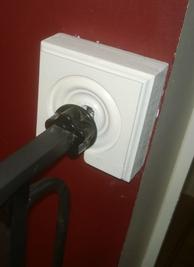 DIY Child Safety gates secure mounting bracket. FREE step by step instructions. www.DIYeasycrafts.com