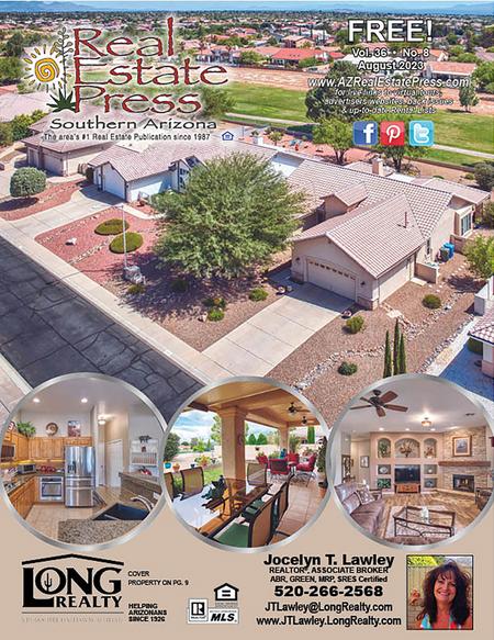 Real Estate Press, Southern Arizona, Vol 36, No 8 August 2023