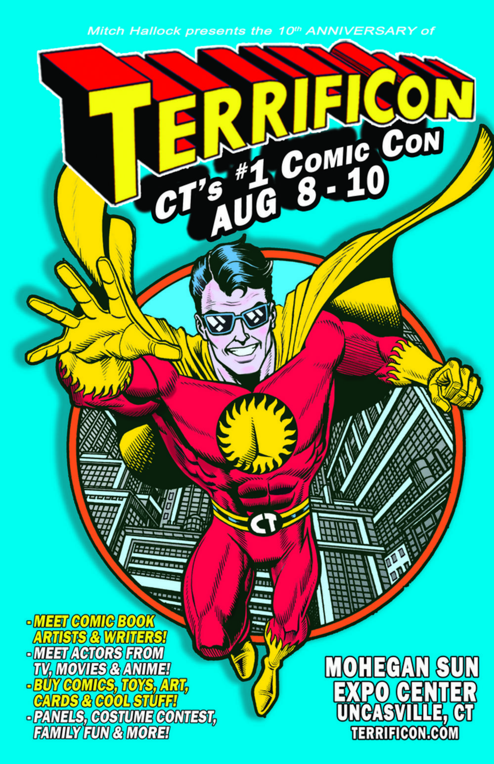 GO TO TERRIFICON - CT'S NUMBER ONE COMIC CON SINCE 2012