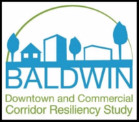 Baldwin Downtown and Commercial Corridor Resiliency Study site