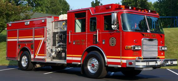 Earl Township Volunteer Fire Company No. 1 in Boyertown, Pa