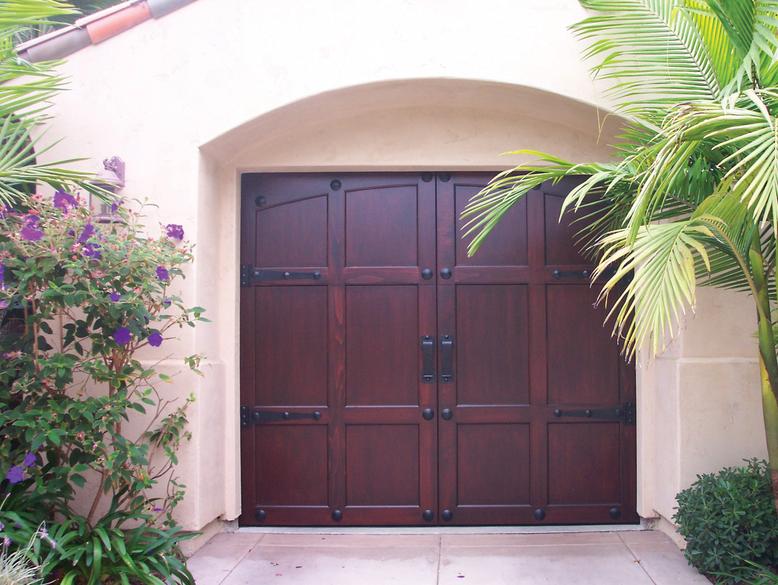 Gorgeous wood garage door Minnetonka