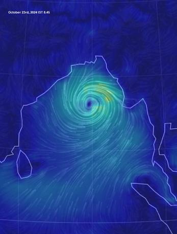 Cyclone Dana Latest Update storm to cross Odisha, West Bengal on Oct 24- 25th