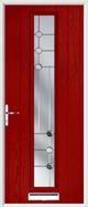 1 Strip Door trieste glass