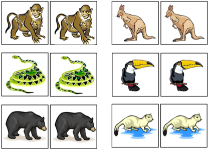 Details about   My First Memory Animal Colors Matching game Enhances Recognition Skills NIB 