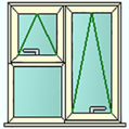 Style 35 cream window