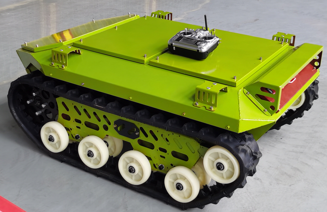 Heavy Load Rubber Track Robot RC Tank Chassis